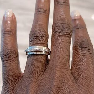 Pandora Triple Band Pave Ring